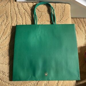 Rolex paper bag